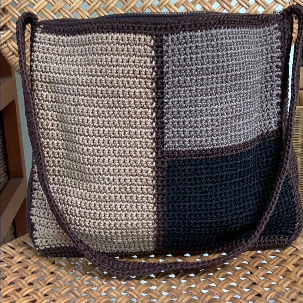 The Sak crochet shoulder bag